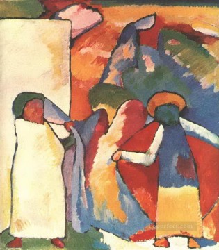 Wassily Kandinsky Painting - Improvisation 6 Wassily Kandinsky